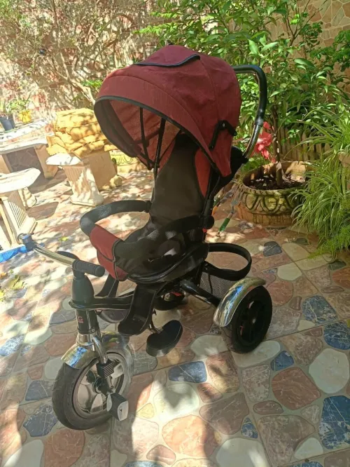 Vélo poussette