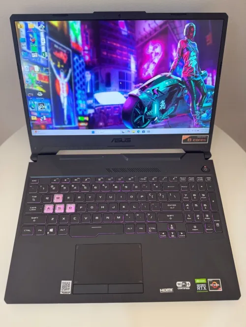 ASUS TUF F15 - RYZEN 7 5800H - 16G/512G SSD NVME - RTX 3060 FHD 144Hz
