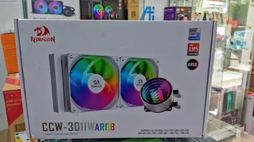 Watercooling Redragon CCW-3011 ARGB Liquid CPU Cooler white/black
