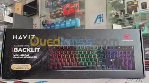 CLAVIER GAMER HAVIT MECANIQUE KB498L