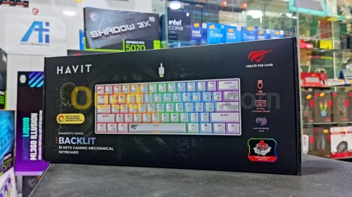 CLAVIER HAVIT MECANIQUE KB903L WHITE
