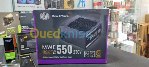 Alimentation Cooler master 550w bronze V2 80 PLUS 