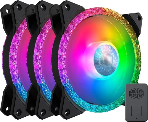 VENTILATEUR COOLER MASTER FAN MF120 PRISMATIC RGB