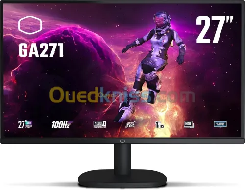 ECRAN COOLER MASTER 27'' CMI-GA271-EK 1MS 100HZ 2K