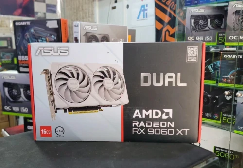 Carte graphique ASUS Dual Radeon RX 9060 XT 16GB GDDR6 White Edition