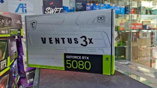 CARTE GRAPHIQUE RTX 5080 MSI VENTUS 3X 16GB GDDR7 OC WHITE