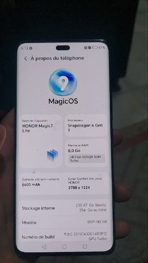 Honor 7ligt magic