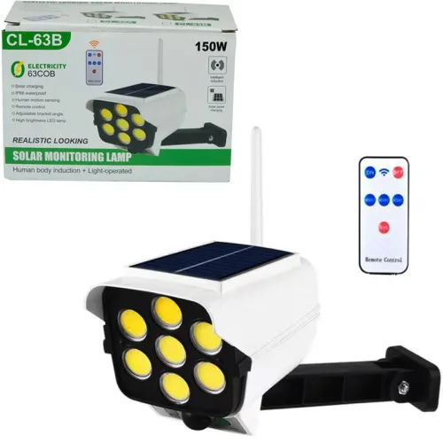 Lampe de surveillance solaire
