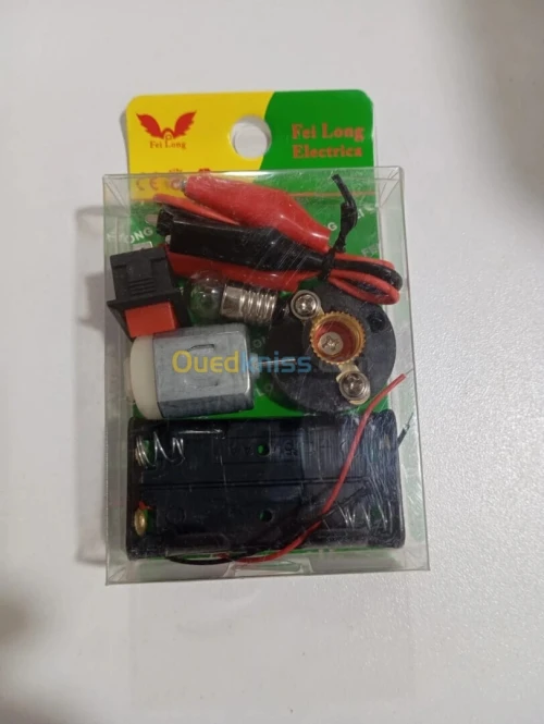 Kit circuit électrique enfant 9 pièces دارة كهربائية