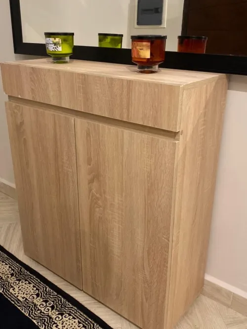 Meuble à chaussure sans poignet