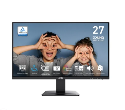 ECRAN MSI PRO MP273U 27" 4KUHD /60HZ /IPS /4ms BLACK