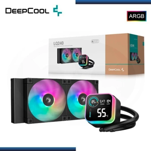WATERCOOLING DEEPCOOL LQ240 BLACK LIQUID