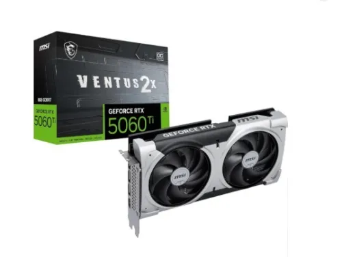 CARTE GRAPHIQUE MSI RTX5060TI VENTUS X2 PLUS 08G OC