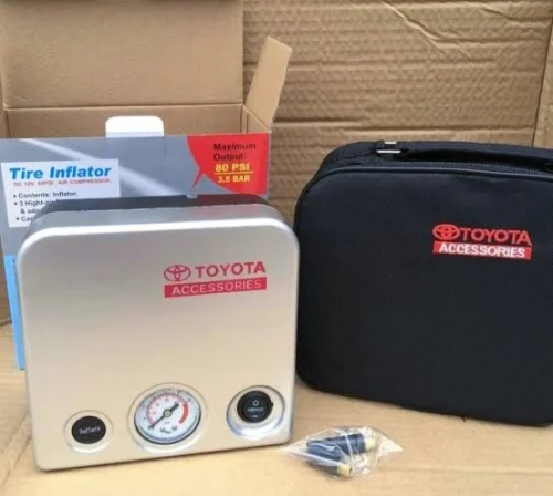 Mini Compresseur Toyota originale منفاخ هوائي للاطارات تويوتا أصلي