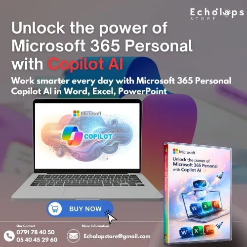 Microsoft 365 Personel avec Copilot IA Word Excel PowerPoint