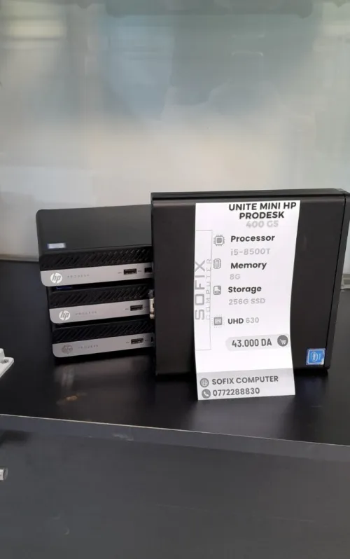 MINI UNITE HP PRODESK 400 G5 i5-8500T 8G 256G SSD