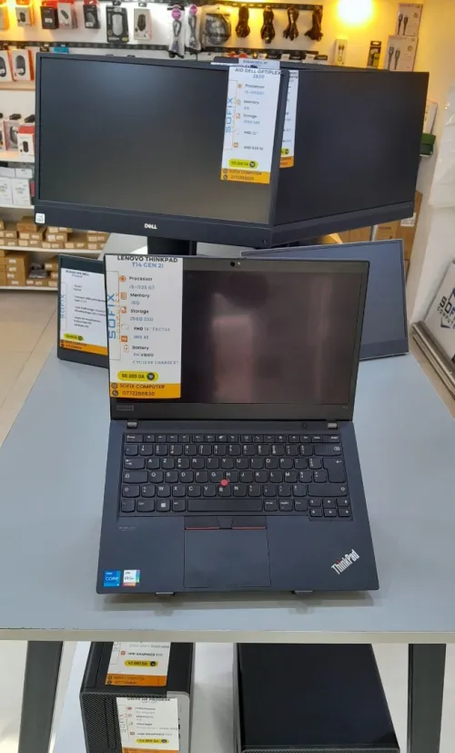 LAPTOP LENOVO THINKPAD T14 GEN2i i5-1135 G7 16G 256G SSD 14" TACTILE.