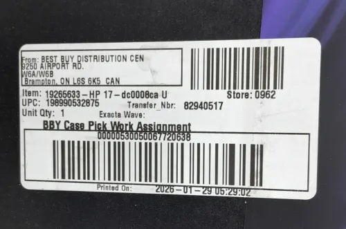 LAPTOP HP OMNIBOOK 7 NGAI 17-DC0008CA ULTRA 7 258V 32G 1To NVME RTX 4050 8G 17,3" FHD
