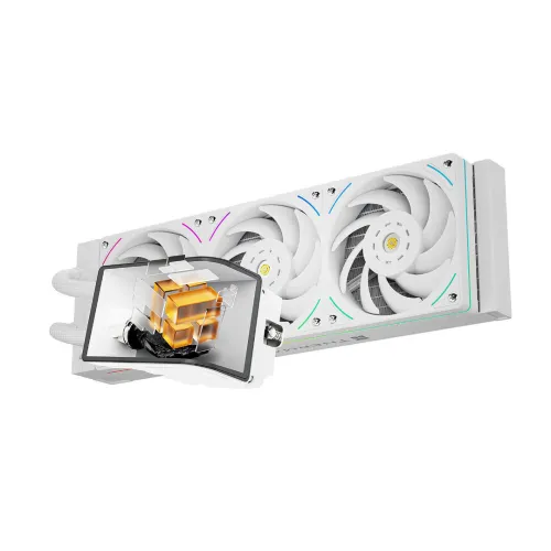 Thermalright Wonder Vision 360 UB aRGB 6.67" AMOLED Curved Display WHITE