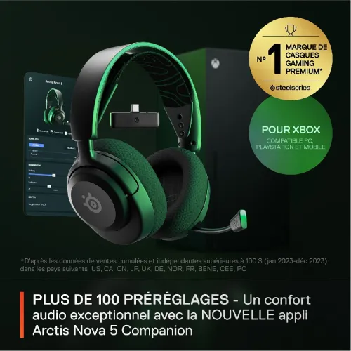 SteelSeries Arctis Nova 5X (Noir)