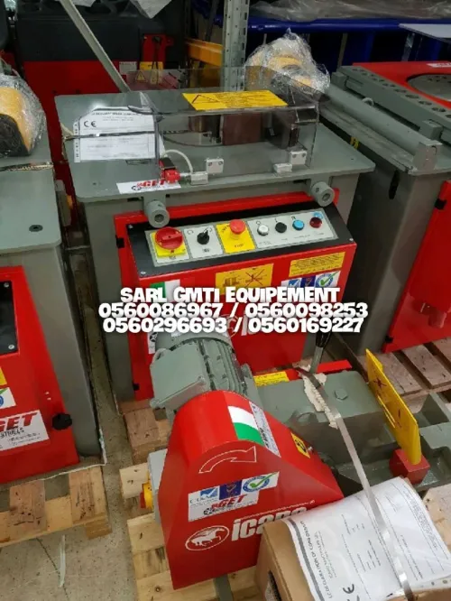 Cintreuse de fer a beton , coupeuse de fer a beton , cisaille electrique, cisaille,  coudeuse icaro
