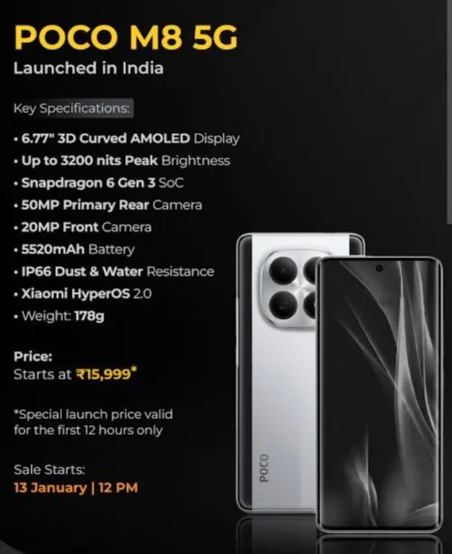 Poco M8 5g