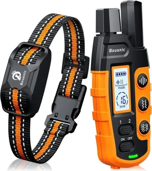 Collier de dressage à distance RS2 pour 1 à 2 chiens 1 000 m
