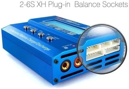 Lipo Chargeur IMax box B6 LCD  balance numérique de batterie NiMh intelligent qui peut charger et décharger les batteries Lion, LiPo, LiFe (A123), Pb, NiCd et NiMH