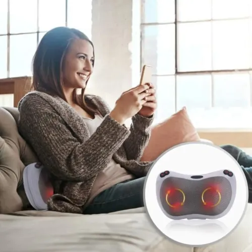 Masseur cervical épaule pieds dos Carevas JXK002-A avec adaptateur voiture