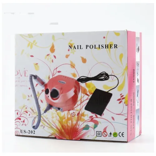 kit de manucure Polisseuse, Perceuse à ongles électrique polissage, limes pour Nail Art, 
