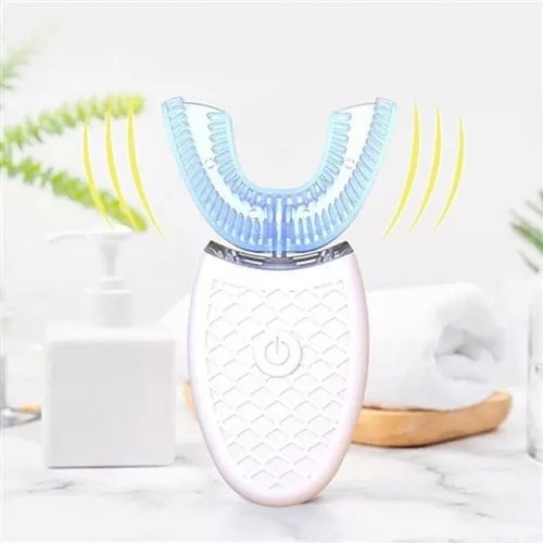 Anself Brosse à dent électrique sans fil automatique blanchiment 360