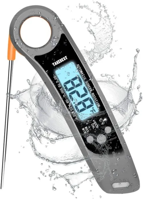 Thermomètre de cuisine numérique à lecture instantanée, sondes de température alimentaire, 