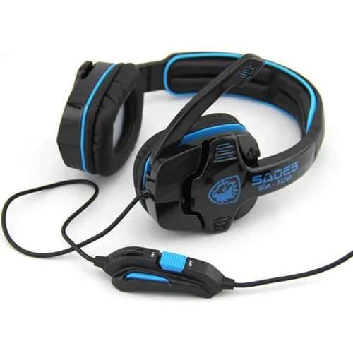 Sades SA-708 GT Gaming Casques d'écoute du casque avec micro