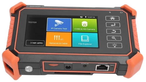 TESTEUR CAMERA 4'' 8K HDCVI/ AHD/ HDTVI/ CVBS IP