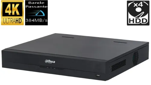 ENREGISTREUR VIDEO RESEAU 64CH 4HDD /8HDD 384Mbps DAHUA TECHNOLOGY