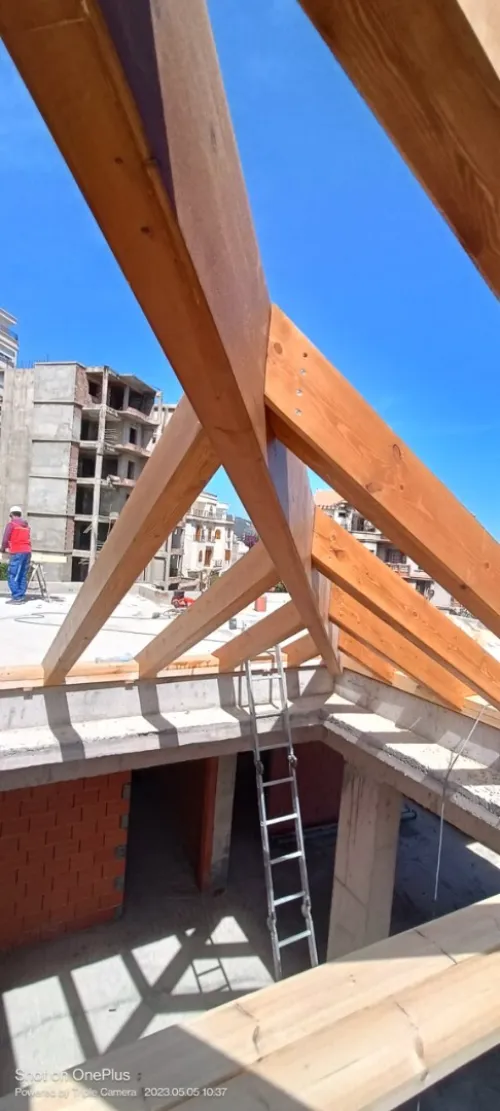 charpente en bois 