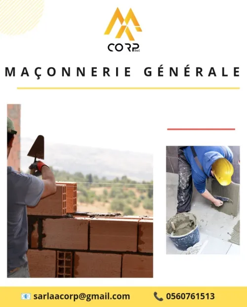 MAÇONNERIE GÉNÉRALE