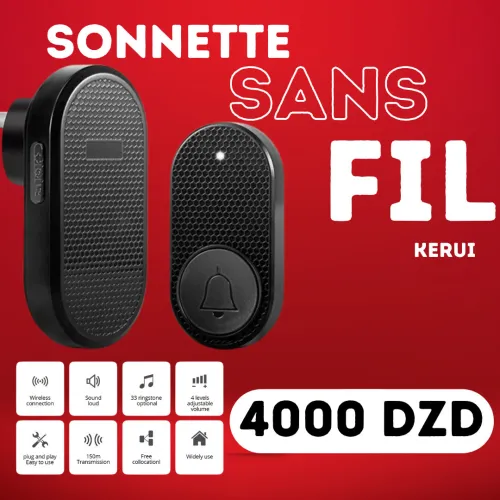 sonnette sans fil maison