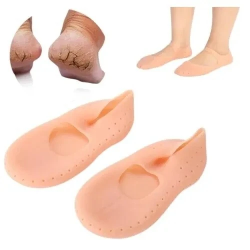 Chaussettes en Silicone Hydratantes et Anti-Fissures