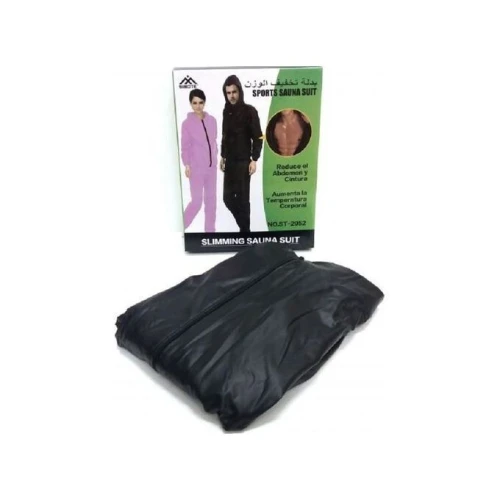 Combinaison De Sauna Pour Perte De Poids - Noir