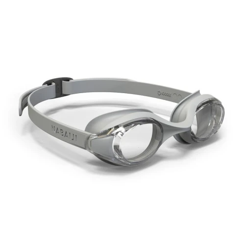 Lunettes de natation - ready - taille unique - verres transparents - gris