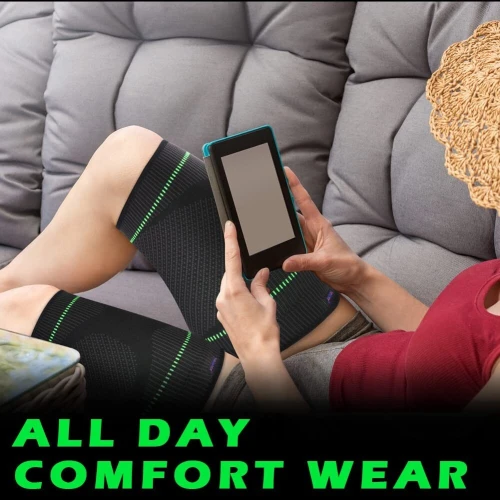 Gaine de Compression Réglable en Néoprène pour les Cuisses, Antidérapante,