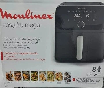 Moulinex Friteuse sans huile air fryer Easy Fry Mega 7,5L 2000w