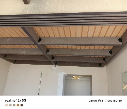 Aménagement intérieur et extérieur en bois composite 
