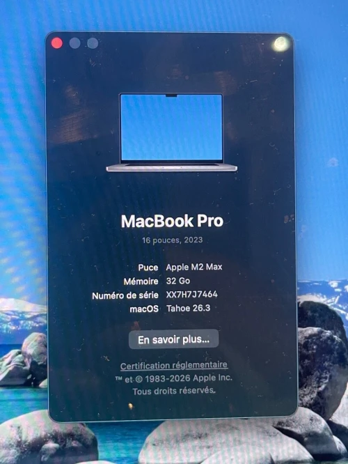 Macbook pro 2023 m2 max