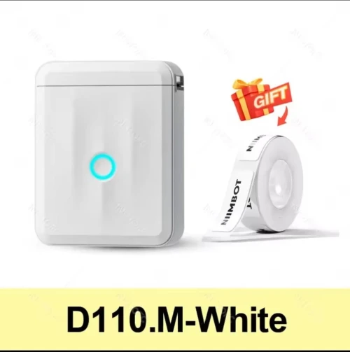 NIIMBOT D110 Imprimante thermique Mini Portable - Smart Label Maker With Tape