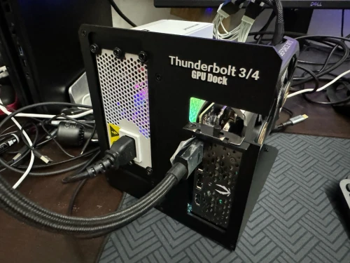 EGPU thunderbolt 3/4 vers pcie carte graphique externe