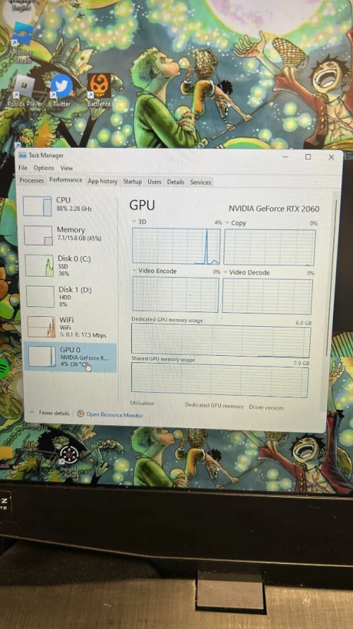 HP Omen 17 i7 10750H 16G RAM NVIDEA GeForce RTX 2060 6GB