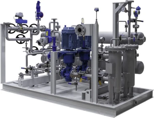 Conception fabrication et installation de locaux techniques pour la distribution des fluides.