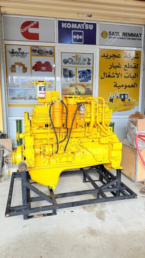 Moteur pour engins komatsu